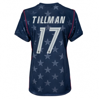 Billige Fotballdrakt Forente stater Malik Tillman #17 Replika Bortedrakt Dame VM 2026 Kortermet